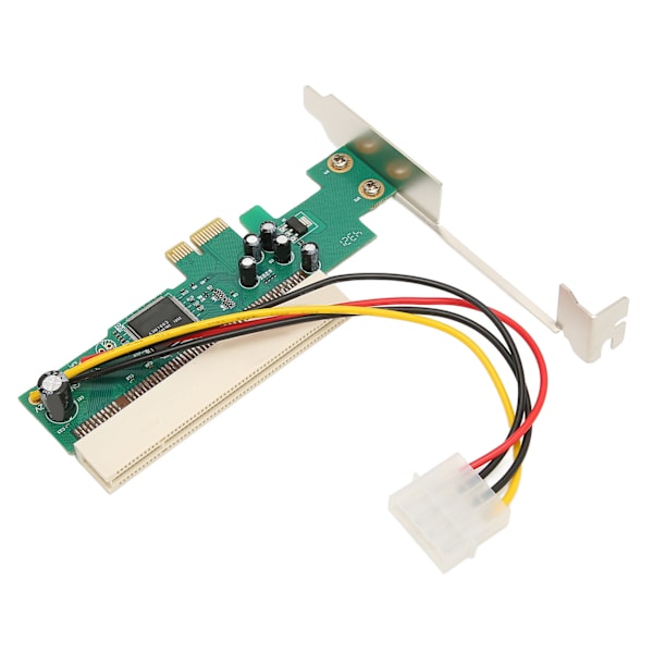 PCI Express til PCI-adapterkort 2,5 Gbps Dataoverførsel 4-benet strømforbindelse Plug and Play PCI Express-udvidelseskort