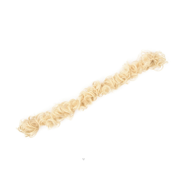 Vridbar rörig peruk bulle peruk wrap hår slips kemisk fiber peruk rem dekoration 80CM längd 613C