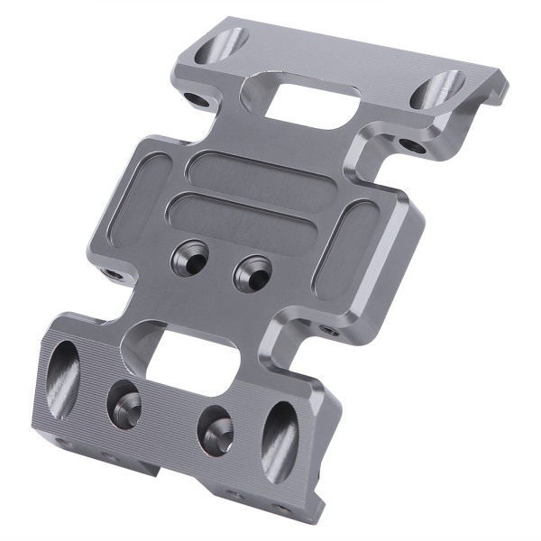 Aluminiumlegering Center Skid Chassis Plate Tillbehör Passar för AXIAL SCX10 1/10 RC Bil
