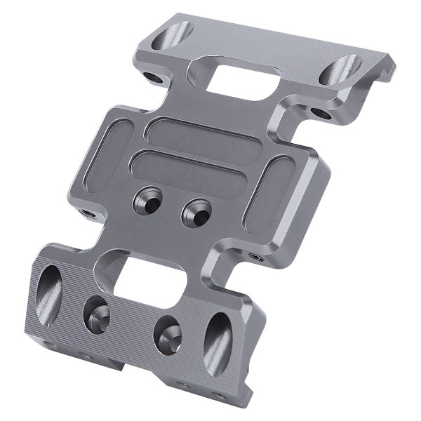 Aluminiumslegering senter chassisplate tilbehør passer til AXIAL SCX10 1/10 RC bil