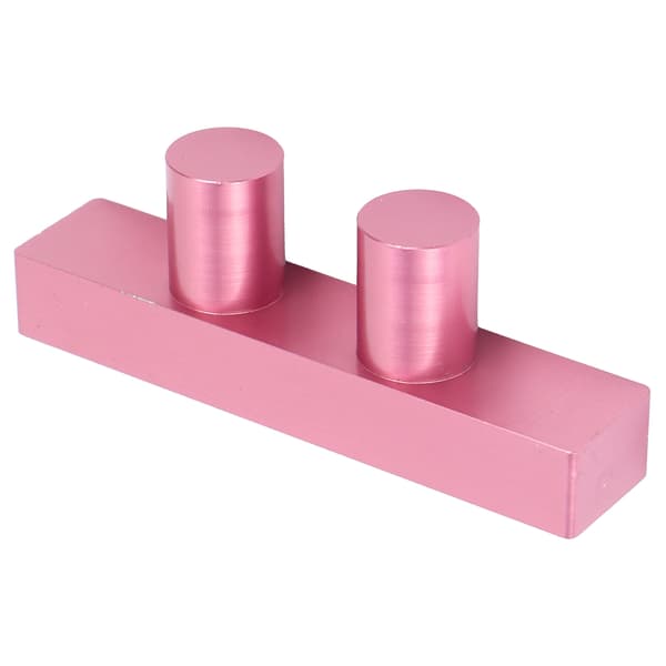 DIY læbestiftform 2-hullers aluminium multifunktionel læbeglans balsam fyldfremstiller til makeup