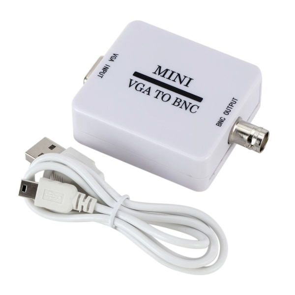 VGA til BNC videokonverter VGA til BNC videoadapter VGA til BNC utgangs videokonverteringsadapter