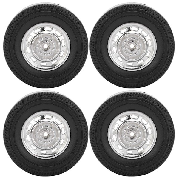 4 kpl metallia ajelehtivaa kumipyörän rengasvaihtotarviketta WPL D12 1/10 RC-autoon, tyyppi A