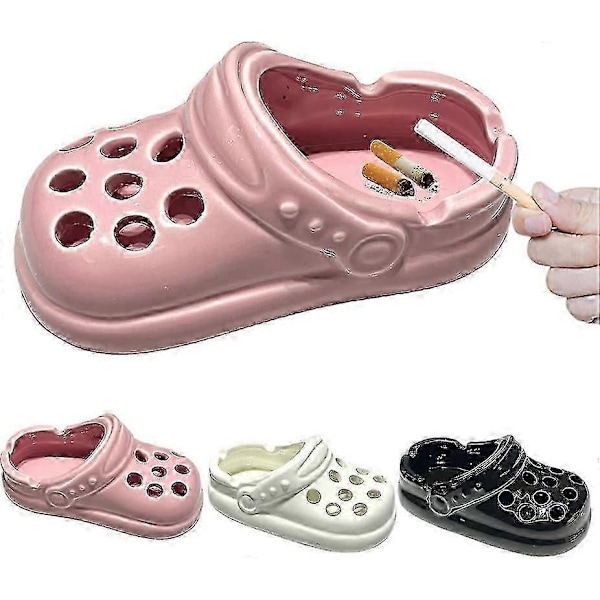 Sjove Askebægre, Crocs Askebægre Resin Ornamenter Pink
