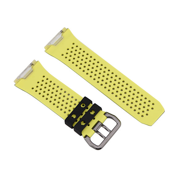 Silikon Sport Armband Ersättning Färg Rem för Fitbit Ionic Storlek Svart och Grön