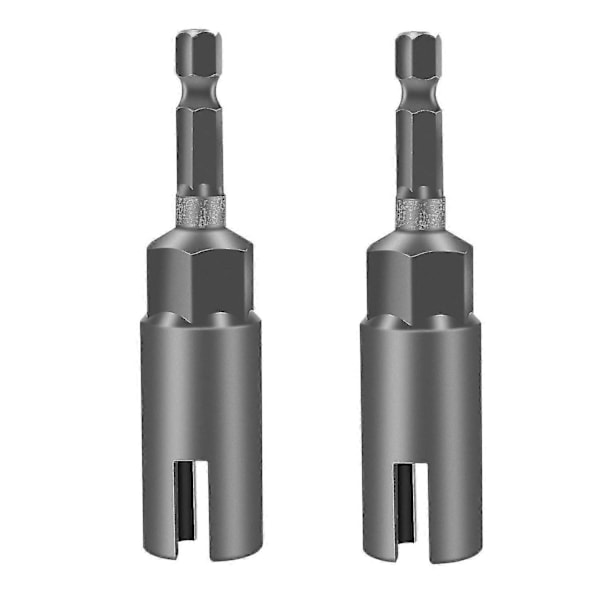 2-pack Djup Power Wing Nut Driver, Spår Wing Nuts Borr Bit Hylsa, Skiftnycklar Verktygsset Kompatibelt Med Panel Nu Zekai