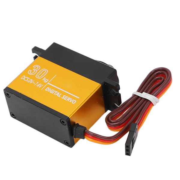 HOBBYFANS 2 Set 30kg Digital Servo RC Vattentät Metallväxel Servo för 1/8 1/10 RC Bil Båt RC Tillbehör Delar