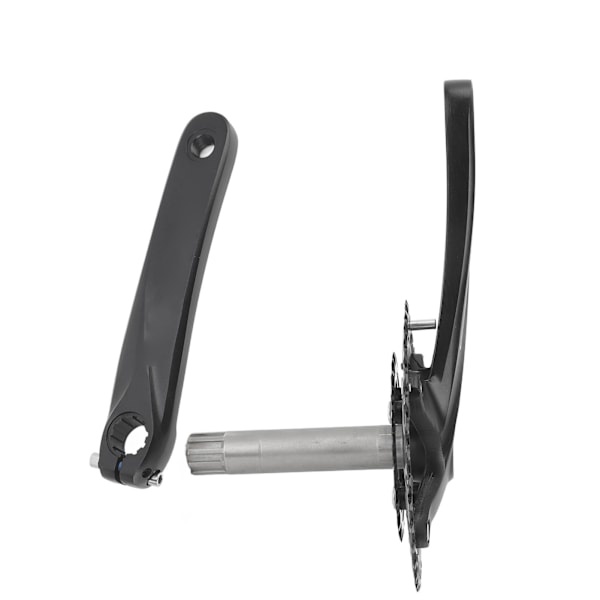 170mm Mountainbike vevparti cykel vevparti ihålig integrerad vev 104BCD central axel modifierad dubbel skivvev 38T svart