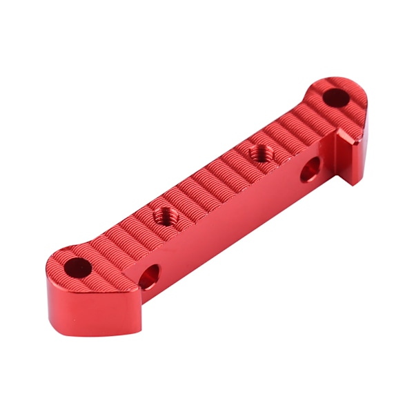Alumiiniseos takalevy kyykkyyn RC-autolle FS 1/18 sähkökuorma-auto RC-auton osaan (etu, punainen)