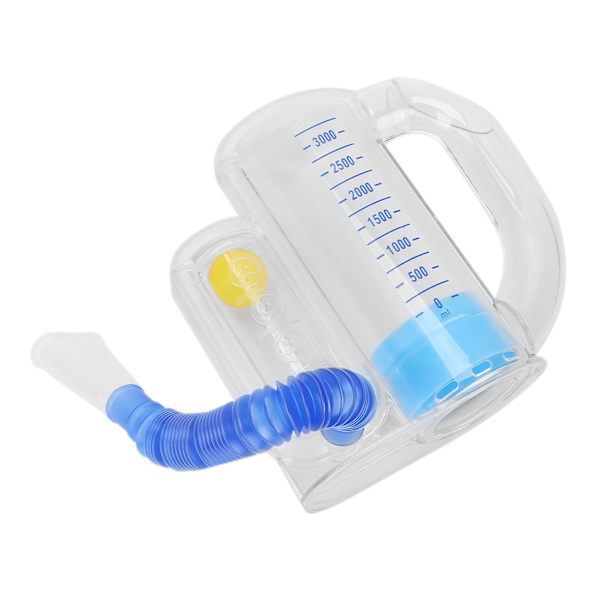 3000 ml Spirometria Hengitysharjoittelija Keuhkohengitys Vital Capacity -harjoittelutyökalu