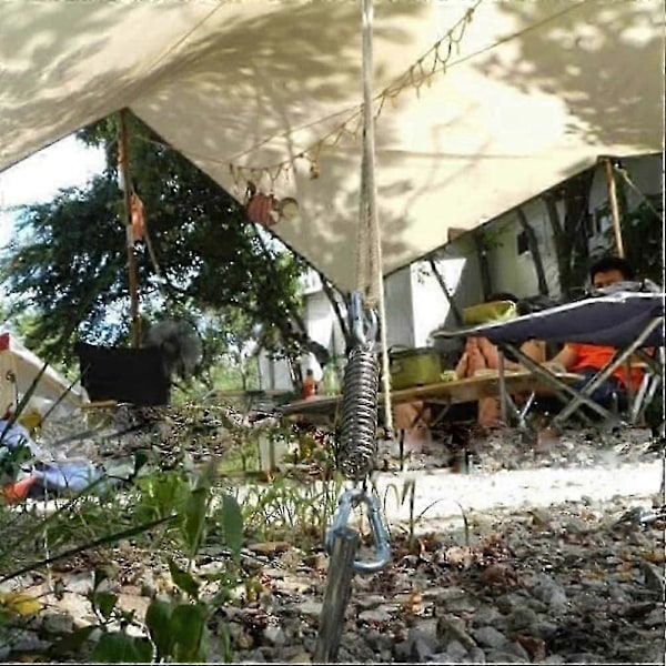 5-delars Campingtält Fjäderspänne Set Premium Verandagunga Fjäder Markis för Campingtillbehör