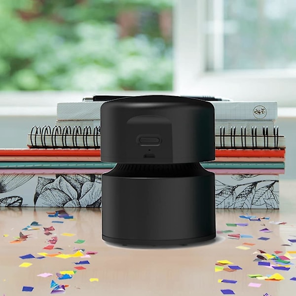 Mini Trådløs Bordstøvsuger 360° Rotationsdesign Energibesparende med Automatisk Slukfunktion Perfekt til Hjemmekontor Tastatur