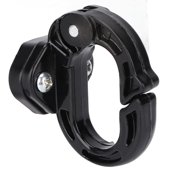 Motorcykel Front Claw Hanger Bagage Hjelm Taske Krog Legering Stål Aluminium 12kg Belastning Bærende til Elektrisk ScooterSort