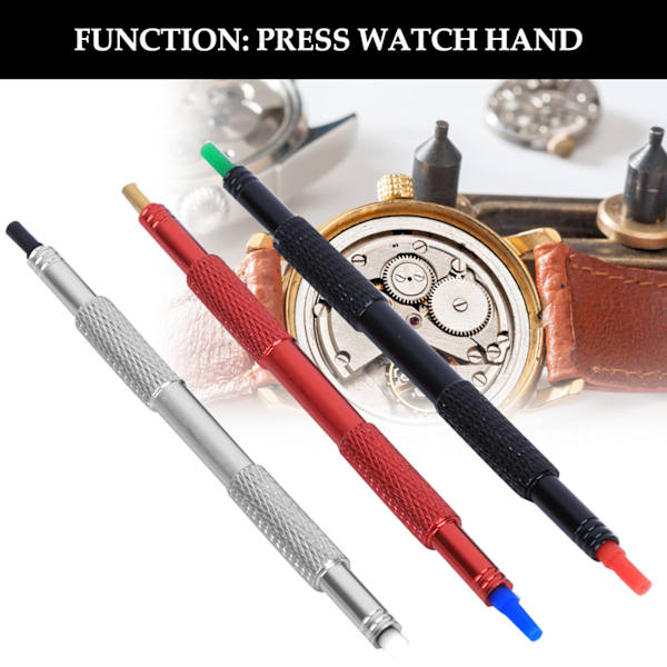 3st Double Head Watch Hand Pressers Watch för urmakare