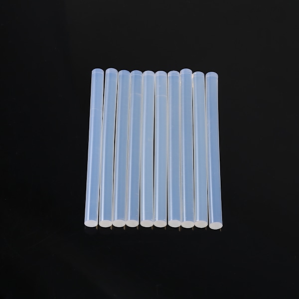 10 kpl Bulk New Melt Stick 7mm x 100mm Craft sähkötyökalujen lämmitysliimakoneeseen