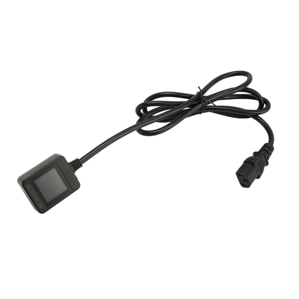 til NEMA 5 15P til IEC320 C13 ledning Nøjagtig strømovervågningskabel med display til computerprinter US-stik 80-265V