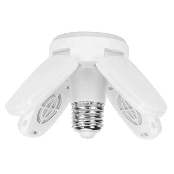 E27 LED-garagelampa 38W Deformerbar Fällbar Taklampa Dekoration 85V‑265V Vit