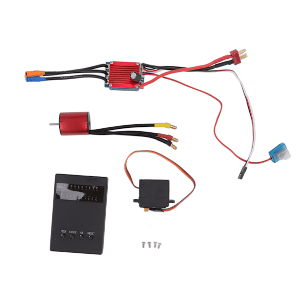 S2430 5800KV Harjaton Moottorisarja 25A ESC 2.2KG Metal Servo DIY Ohjelmointi Kortti Yhdistelmä 1/16 1/18 RC Autoon