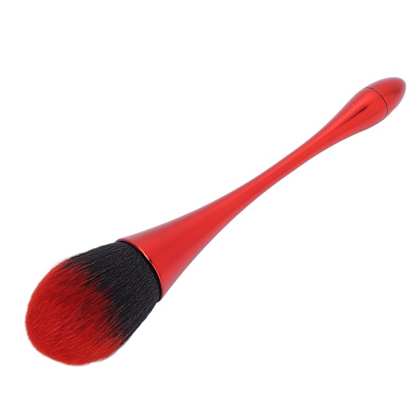 Myk og løs pudder rouge sminkebørste, fasjonabel ergonomisk bærbar hjem / salong neglebørste