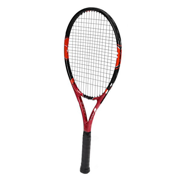 Kolttennisracket i kolfiber, ultralätt tennisracket för träning, tävling och rekreation, röd