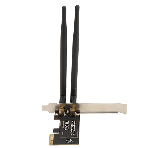 PCIE Ethernet-kort Adaptiv høj hastighed 300M PCIE trådløs Ethernet netværkskort adapter til Windows til Linux til OS X