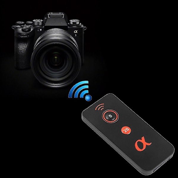 Rc-s Ir Infrarød Kontroll Trådløs Kamera Utløser Fjernkontroll For Sony Alpha A7 Ii A7r A7s A6000 A230 A330