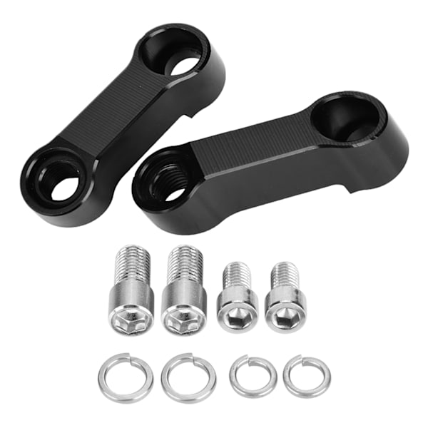 10 mm 8 mm motorsykkel bakspeiladaptersett Riser Mount Extender