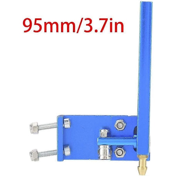 RC Ror, Aluminium Ror med Dispenser for Fjernstyrt Elektrisk/Metanol Båtmodell (Blå, 95