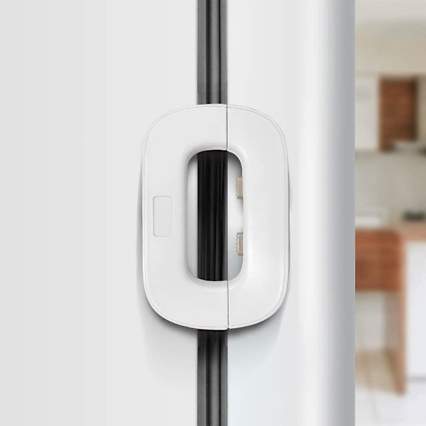 Child Safety Fridge Lock - White