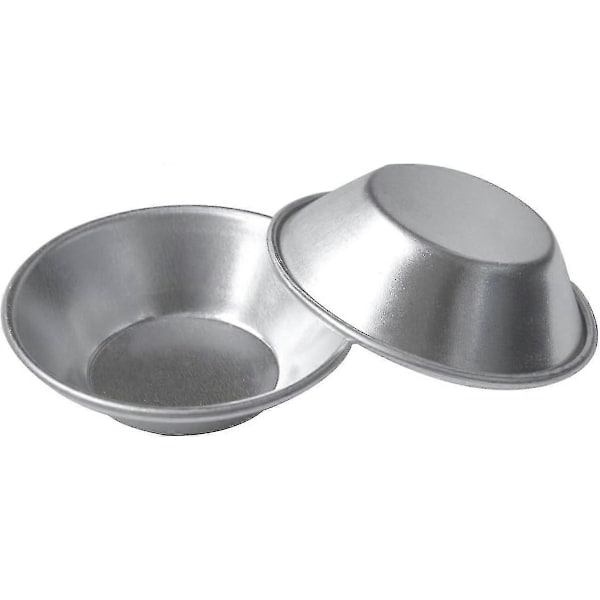 24-pack Äggtartelettformar - Små Pajtarteletter Dessertformar - Plåt Puto Kopp Bakform Muffin Cupcake Kakform Bakverktyg - Rund Återanvändbar Non-stick