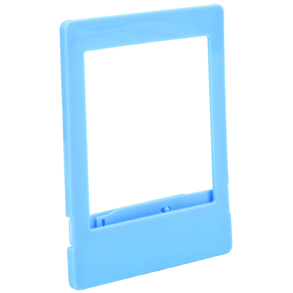 Stilfuld blå fotoramme til Polaroid/SQUARE SQ20/SQ10/SQ6/SP‑3 kamerabilleder