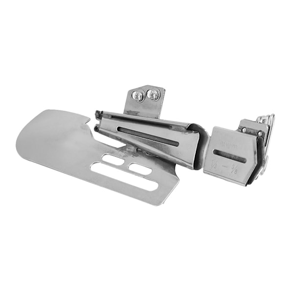 Overlock-bindare, rätvinklig fåll, industriell symaskinsmappmapparat, dubbelvikning 3/8 1 cm/0,4 tum