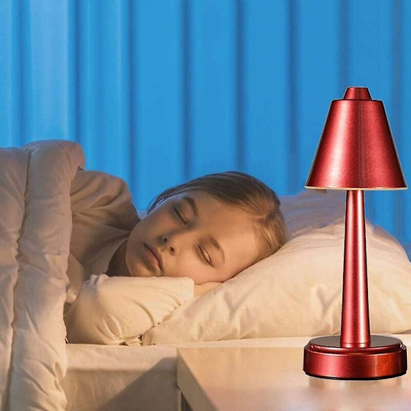 Ladattava johdoton LED-pöytävalaisin, himmennettävä LED-yövalaisin kosketusohjauksella, kannettava ulkokäyttöön tarkoitettu pöytävalaisin ravintolaan, kahvilaan, 3000K, musta
