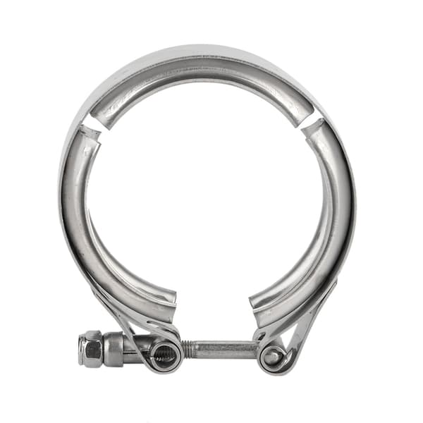 Universal 2,5 tommer 63 mm Bil Auto V-bånds Turbo Downpipe Eksosklemme M6 Skrue
