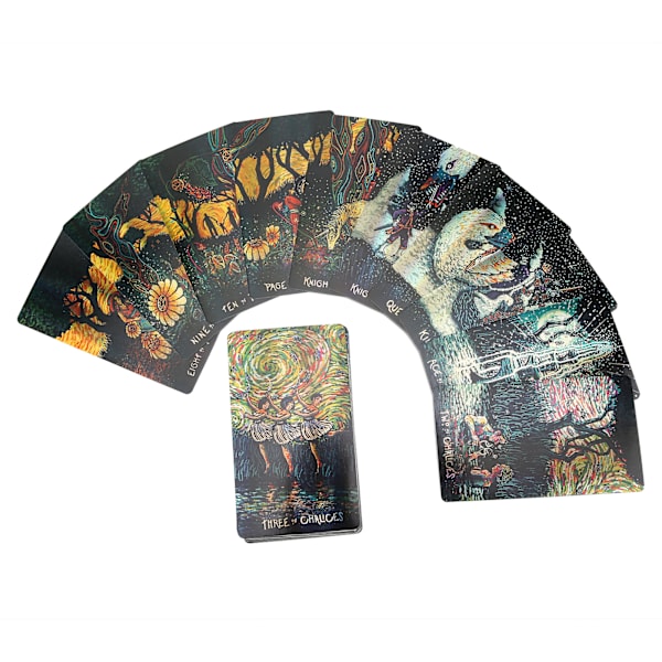 Divination Cards Deck til begyndere Familiefest Interaktionsspil Spillekort GaveDivination Cards