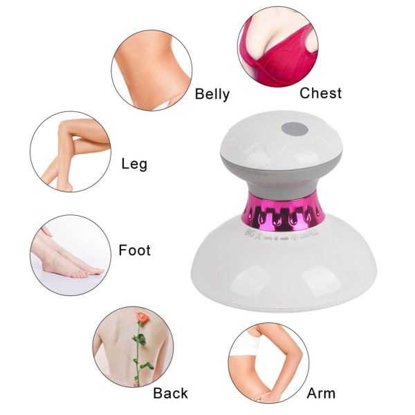 Elektrisk kvinna Bröst Massager Byst Förstoring Lyft Bröstmassage Stimulator
