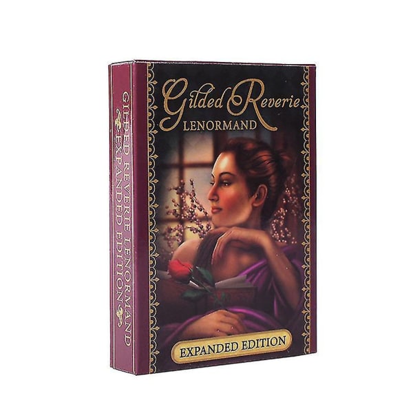 Kullatut Reveries Lenormand Oracle -kortit