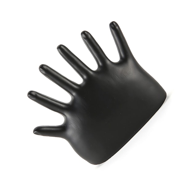 Ringhållare för hand, blekningsbeständig, utsökt handgjord smyckesdisplay för armband, klockor, svart