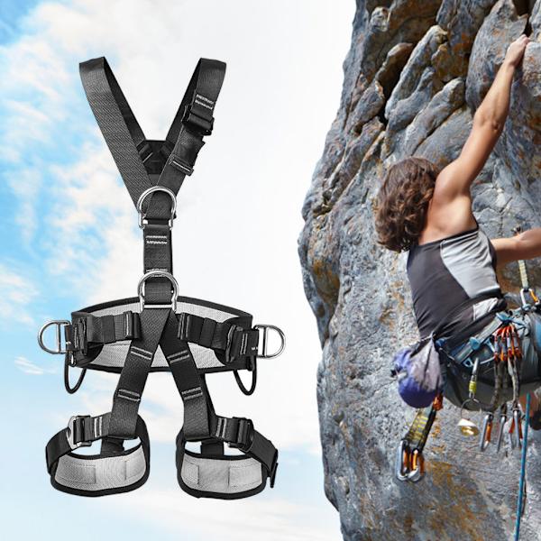 Klättring utomhus Bergsklättring Helkroppssäkerhetsbälte Flygarbete Sele Räddning Anti Fall Skyddsutrustning
