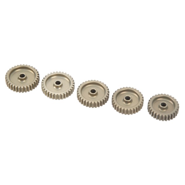 M0.6 Modul 3.175mm Bländaröppning Drev Reductionsväxlar Aluminiumlegering Drev Motorväxel 29T 30T 31T 32T 33T Reductionsväxel