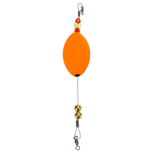 Rød fiskekork flytefiskeutstyr Høy følsomhet Holdbar Bobber Stick for Deepwater Orange