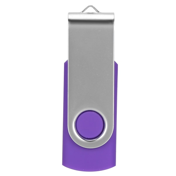 USB Flash Drive Candy Purple Rotatable Portable Storage Memory Stick for PC Tablet 16GB