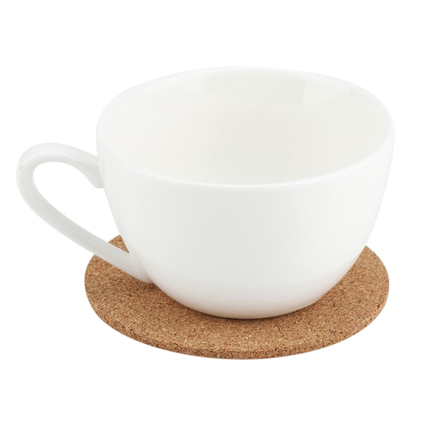 20 stk trekoppunder for te og kaffe, teppe for drikkekopper, trebord, hjemmedekor