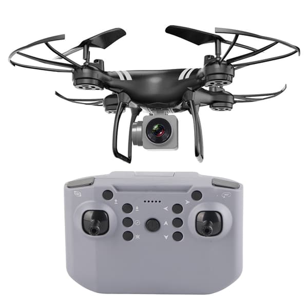 4K-tarkkuuden kamera-drone WIFI-reaaliajan lähetyksellä RC-drone QuadcopterMusta