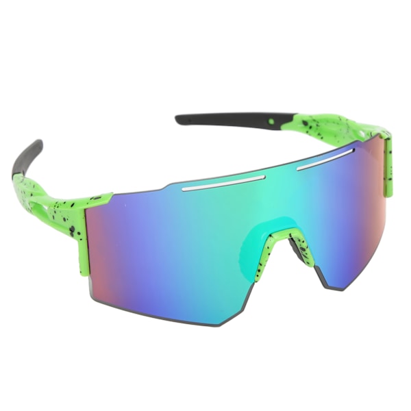 GUB Sport Polariserande Solglasögon HD-Linser Gummi Cykelglasögon för Utomhussporter Fiske KlättringFluorescerande Gröna Ramfötter