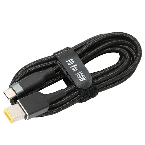 JORINDO PD-opladerkabel USB C til langt SlimTip strømopladningskabel til ThinkPad (1 meter)