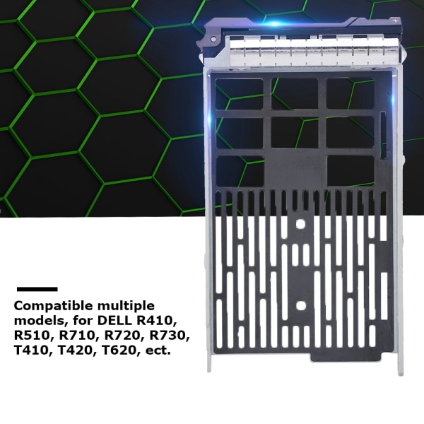3,5-tums SAS SATA SSD hårddiskfäste för DELL R410 R510 R710 R730 R720 Server
