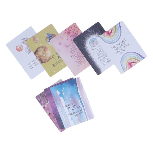 Framtidsspådom Ödesdivination Kort Bärbar Fest Tarotkortlek Brädspel Presentkort