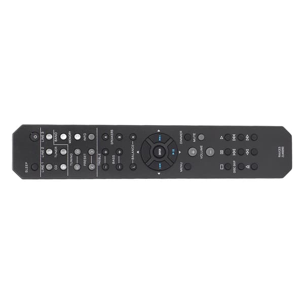 Fjernkontroll for AV-mottaker, erstatningsfjernkontroll for lyd- og videomottaker for R S202 R S202BL RS202 RS202BL