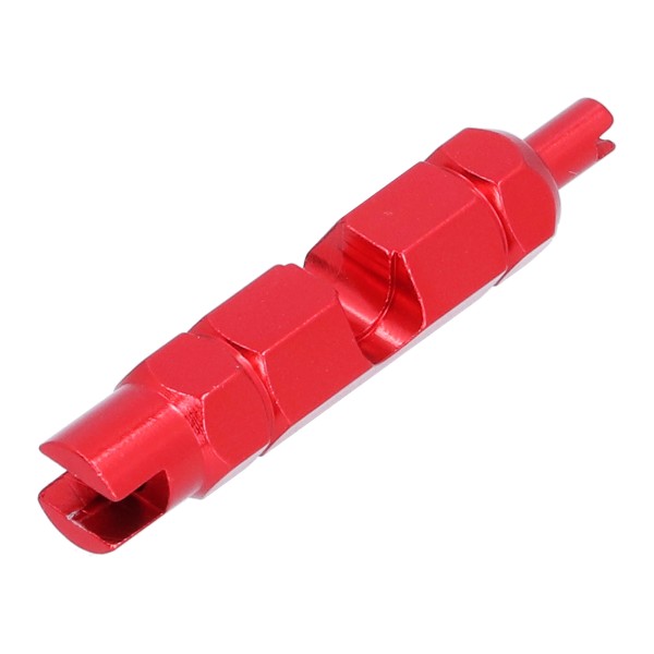 10 STK Cykelventil Core Remover Tool Kit Reparationssæt Fransk messing til Mountain Bicycle Red